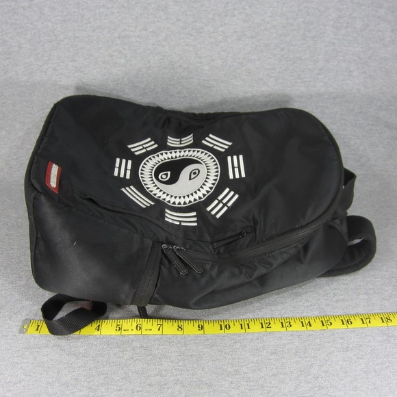 Sprayground Zen Tang Backpack Unisex OS Black Yin Yang School Laptop Bag Durable - Picture 13 of 14